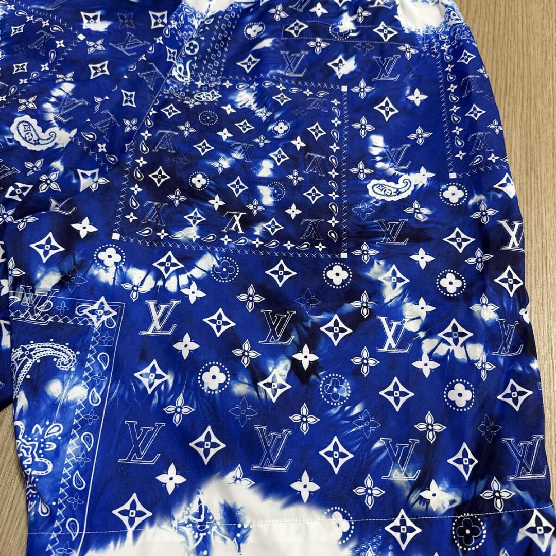 ルイヴィトン モノグラムバンダナ スイムパンツ 水着 水陸両用 ハーフパンツ S