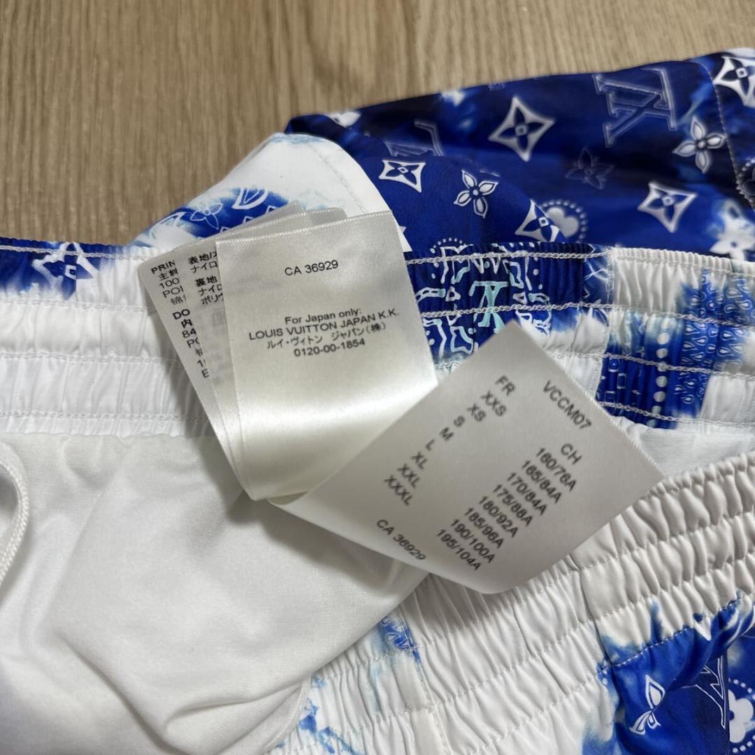ルイヴィトン モノグラムバンダナ スイムパンツ 水着 水陸両用 ハーフパンツ S