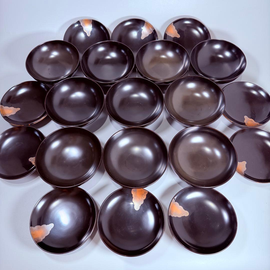 輪島塗　武田漆器店　金蒔絵牛車桜文吸物椀　国産漆100％使用　共箱　資産家特注品