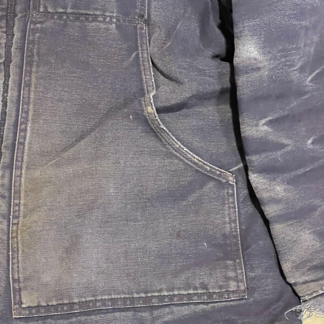 carhartt カーハートトラディショナルコート 鬼フェードネイビー XL相当