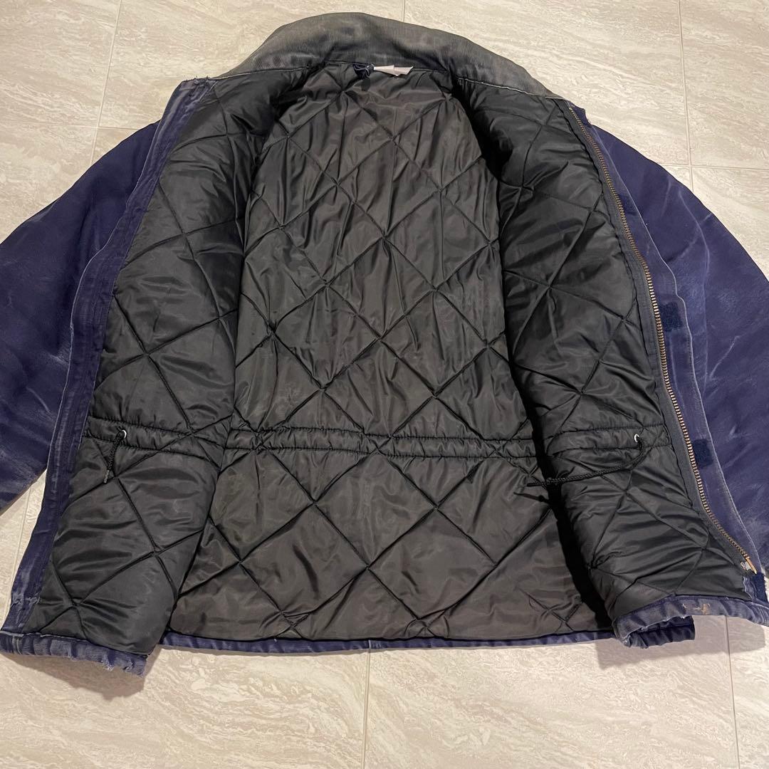 carhartt カーハートトラディショナルコート 鬼フェードネイビー XL相当