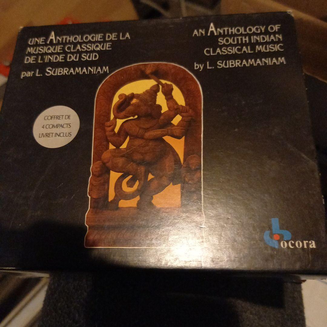 貴重録音❗スブラマニアム　北インドのクラシック音楽集成