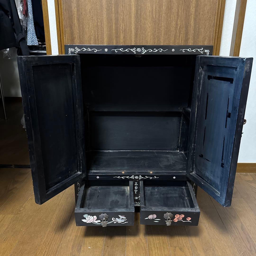 中国家具 キャビネット アンティーク家具