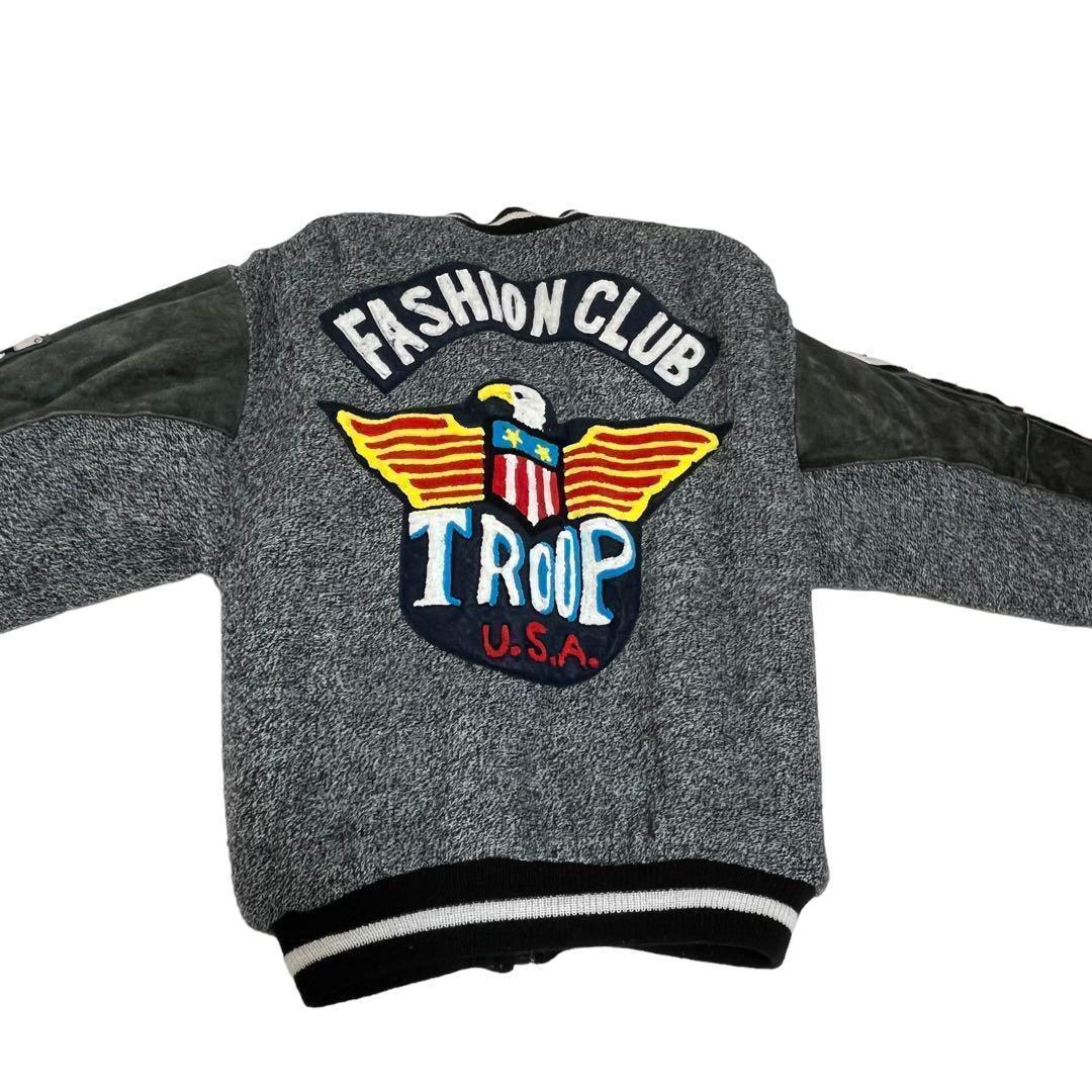 希少　TROOP ma1 ブルゾン ニット ビンテージ　レア