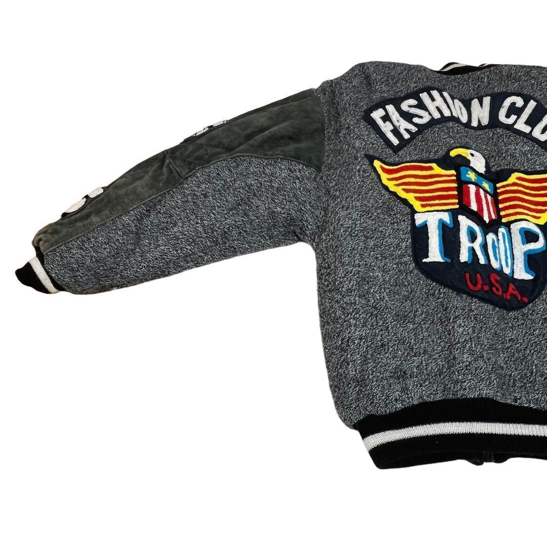 希少　TROOP ma1 ブルゾン ニット ビンテージ　レア