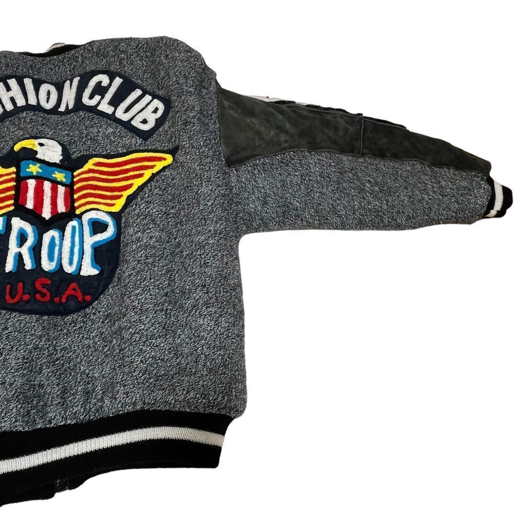 希少　TROOP ma1 ブルゾン ニット ビンテージ　レア
