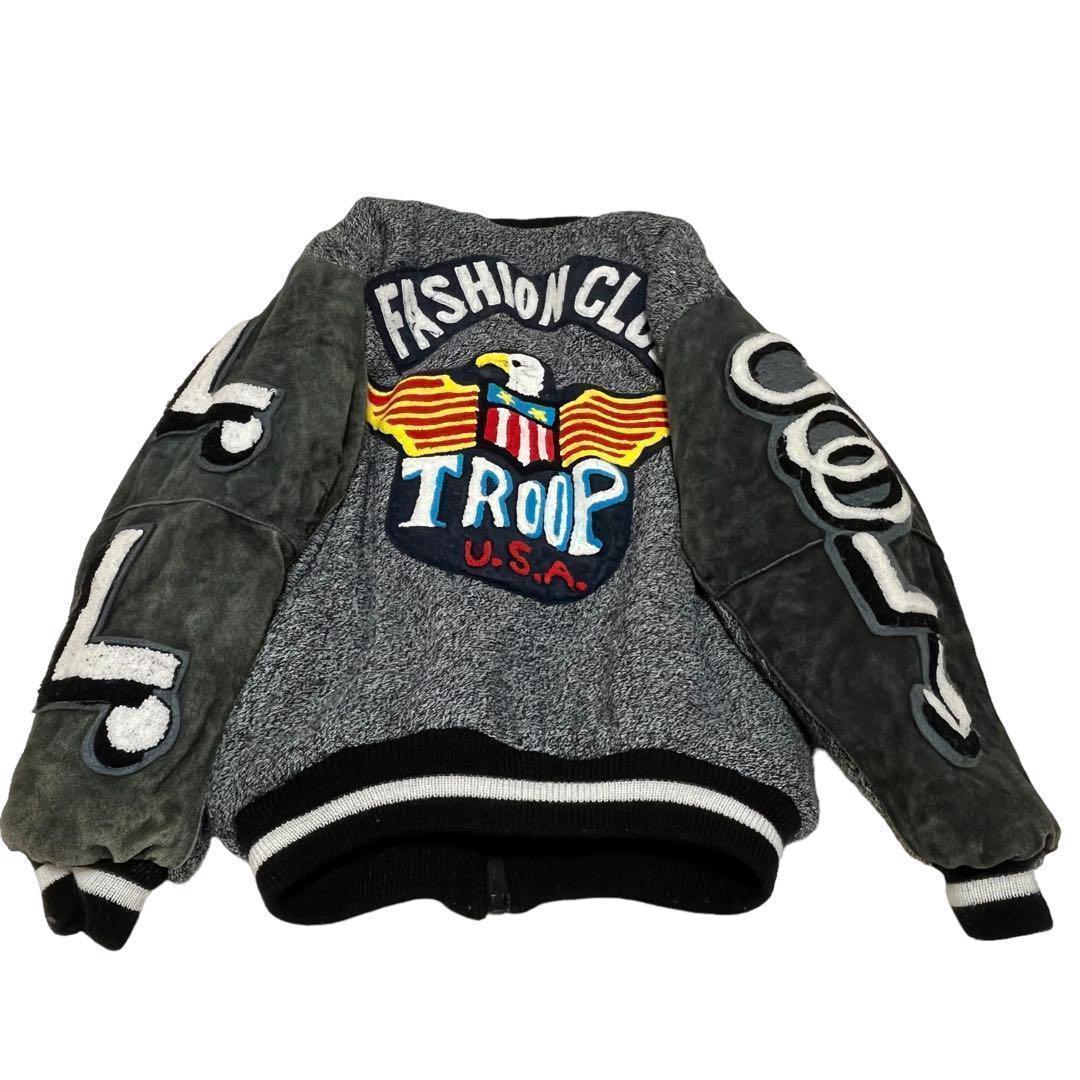 希少　TROOP ma1 ブルゾン ニット ビンテージ　レア