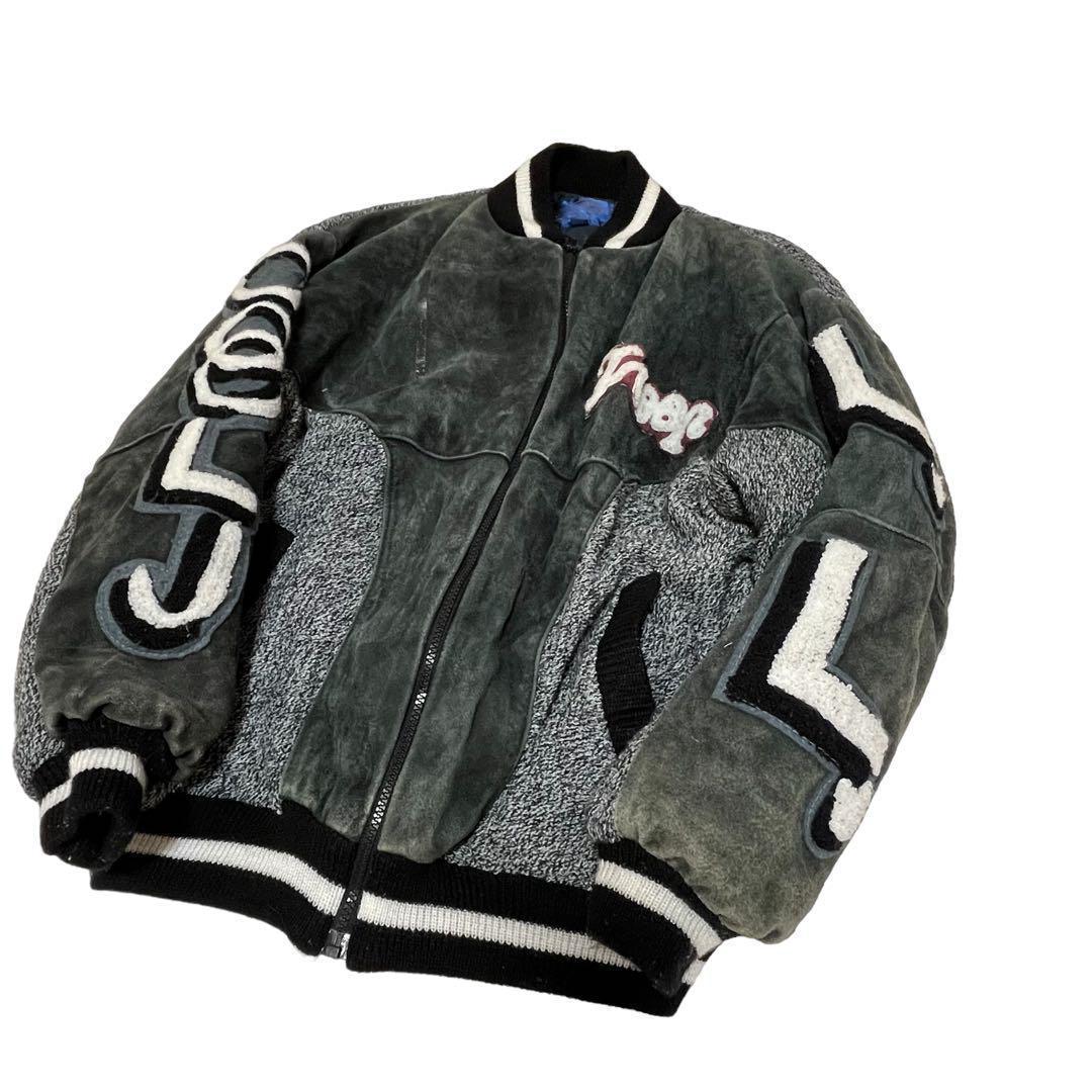 希少　TROOP ma1 ブルゾン ニット ビンテージ　レア