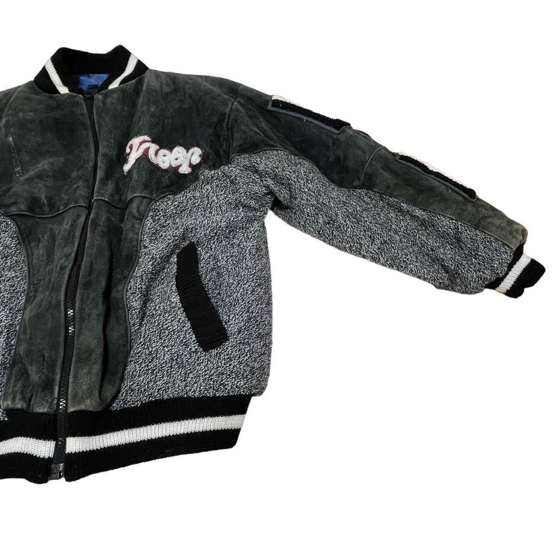 希少　TROOP ma1 ブルゾン ニット ビンテージ　レア