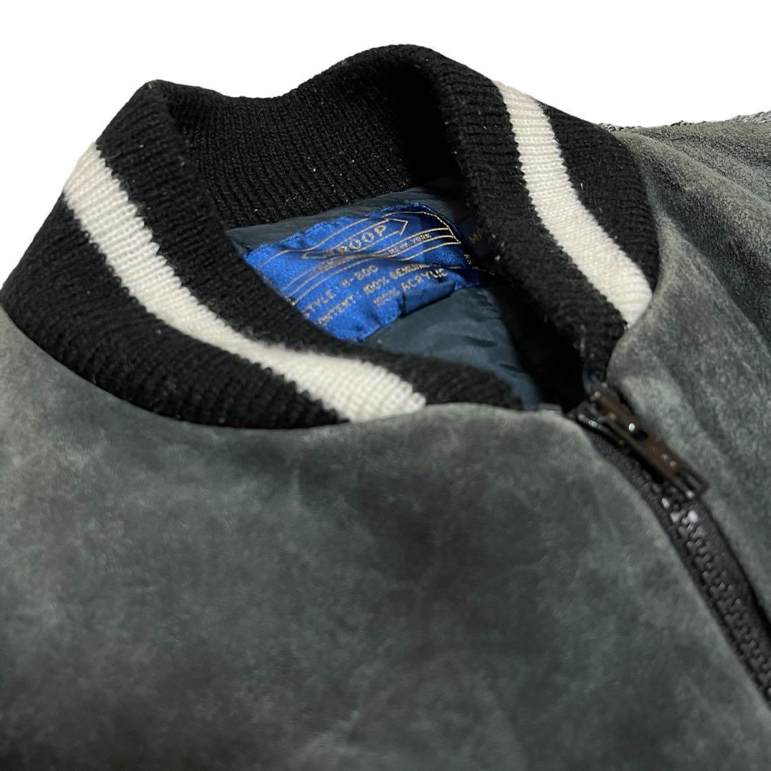 希少　TROOP ma1 ブルゾン ニット ビンテージ　レア