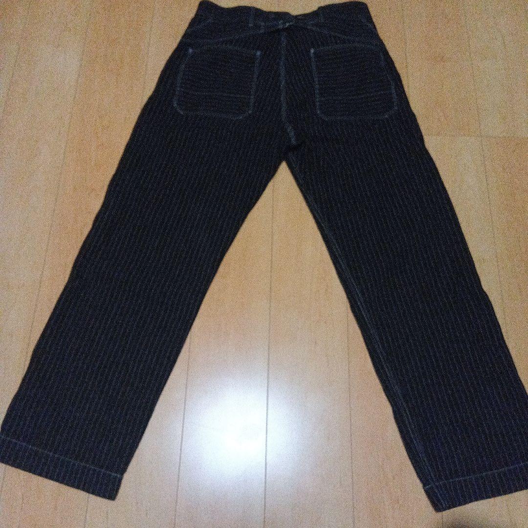 もSCHOTT ブラックヒッコリーデニム 36美品