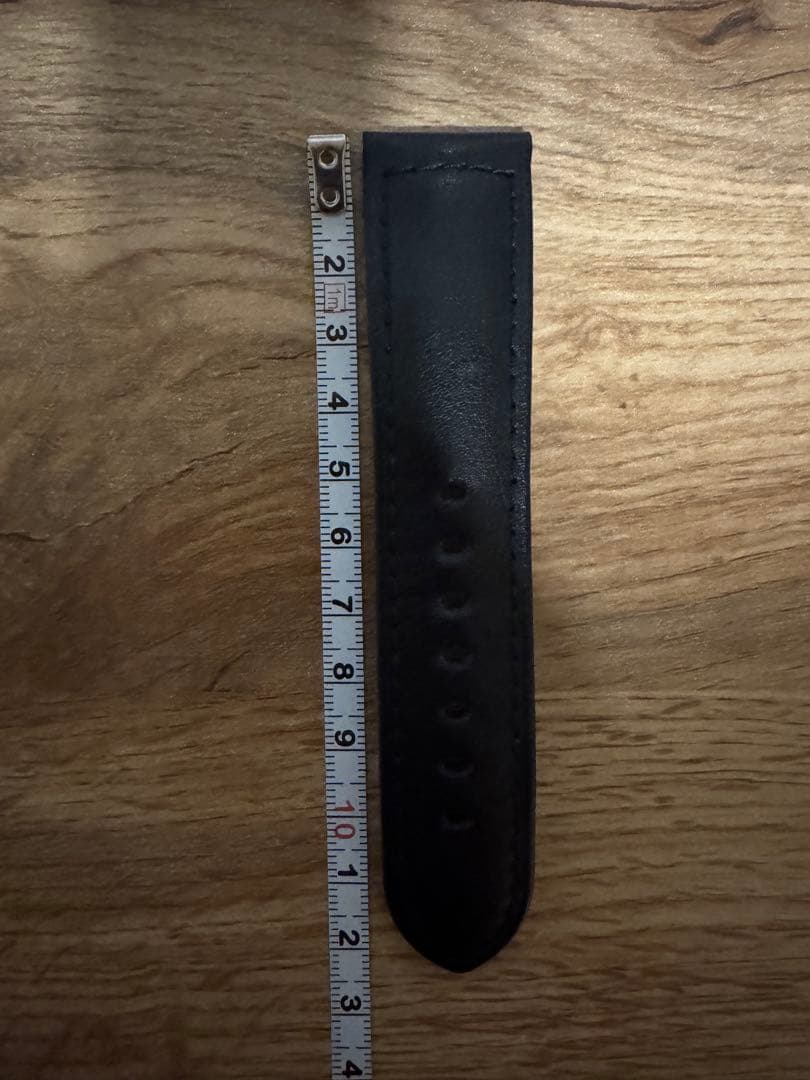 パネライ 44mm用 純正 レザー ストラップ ラグ幅24mm ブラック