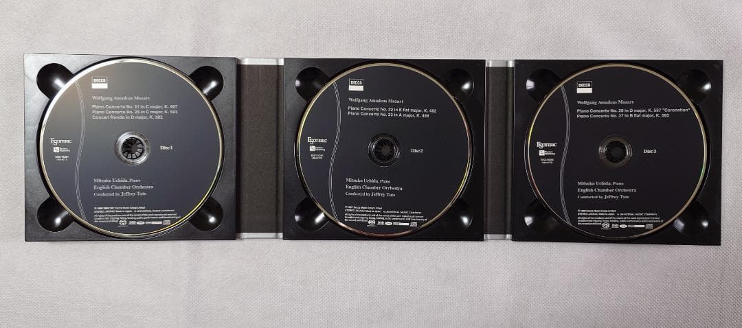 エソテリック SACD MOZART ピアノ協奏曲集