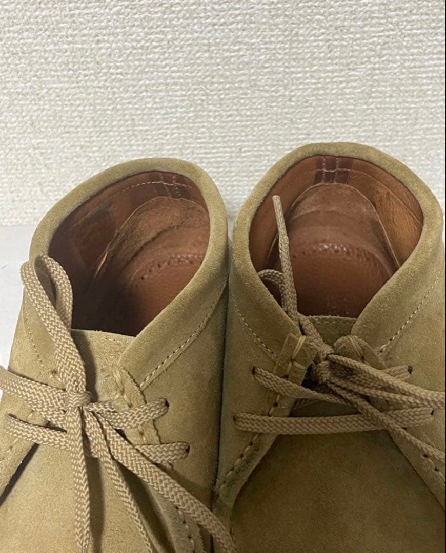 パドモア&バーンズ ワラビーブーツ　ベージュ