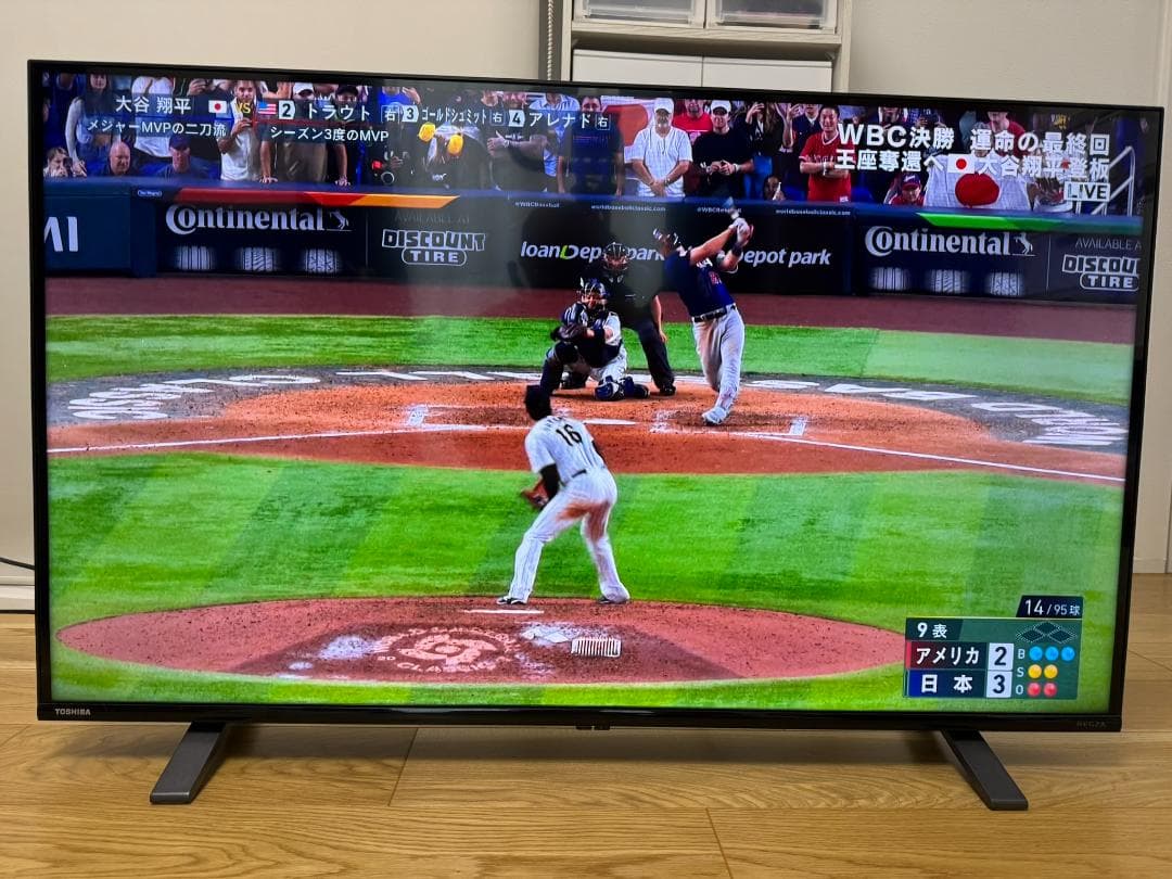 東芝 REGZA 43C350X 2022年製 美品 スタンド備品完備 動作良好