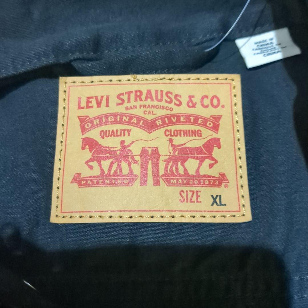 新品未使用 リーバイス Gジャン トラッカージャケット ブラック XL