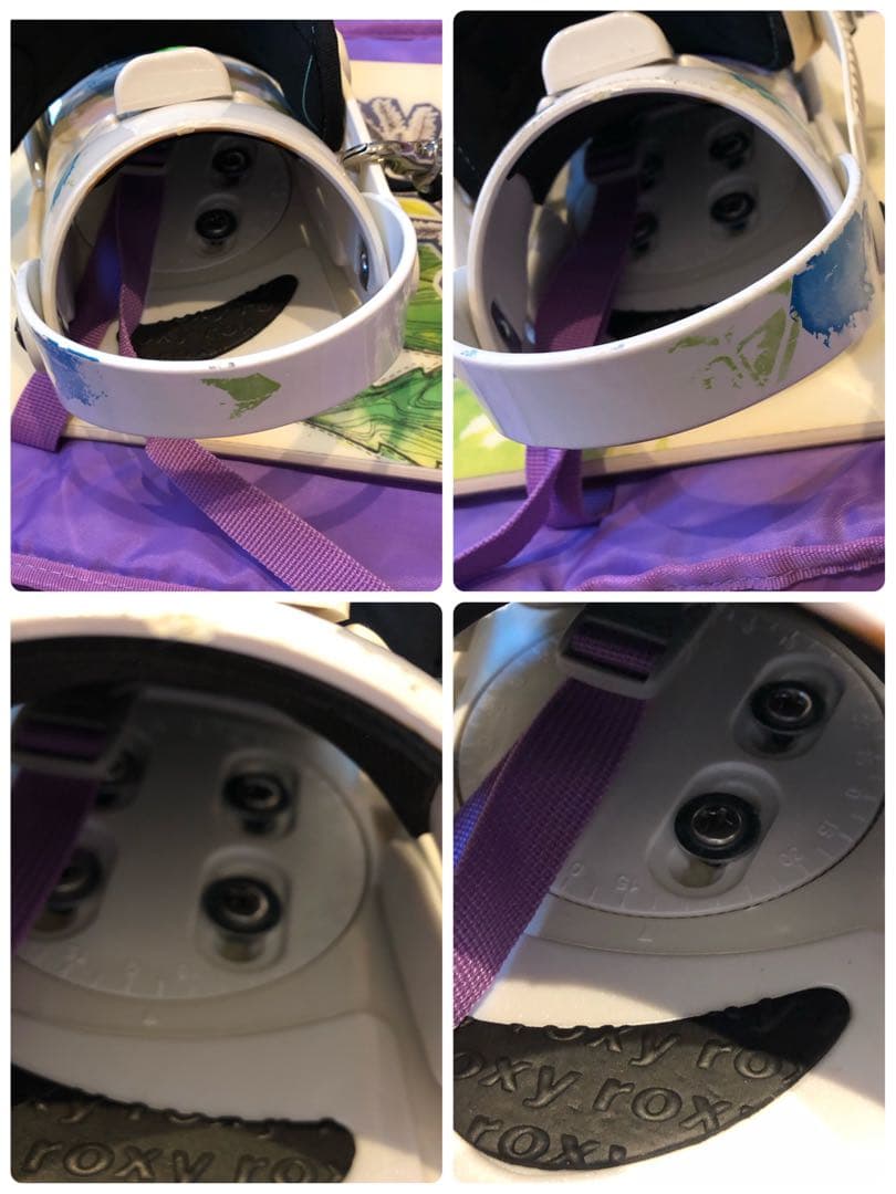 ROXY sugar スノーボード 板 バインディング グローブ バック スノボ