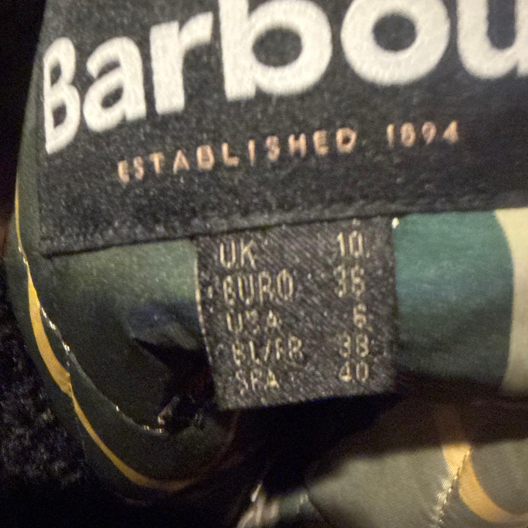 Barbour ブラック ボアベスト　サイズUK10