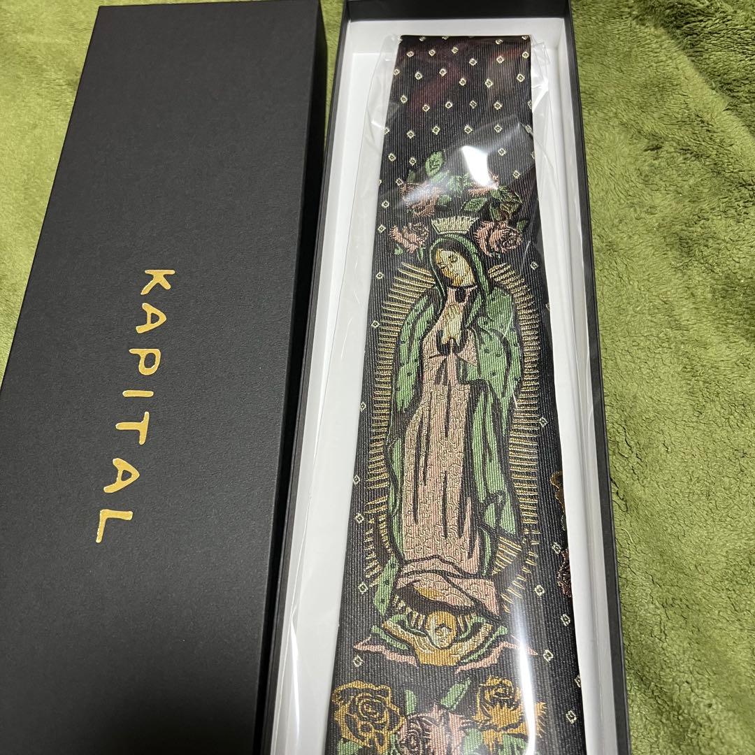 KAPITAL キャピタル　シルクツイル マリアタイ　ブラック　黒　正規品