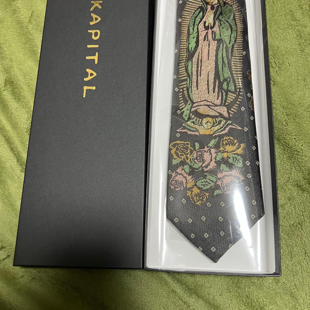 KAPITAL キャピタル　シルクツイル マリアタイ　ブラック　黒　正規品