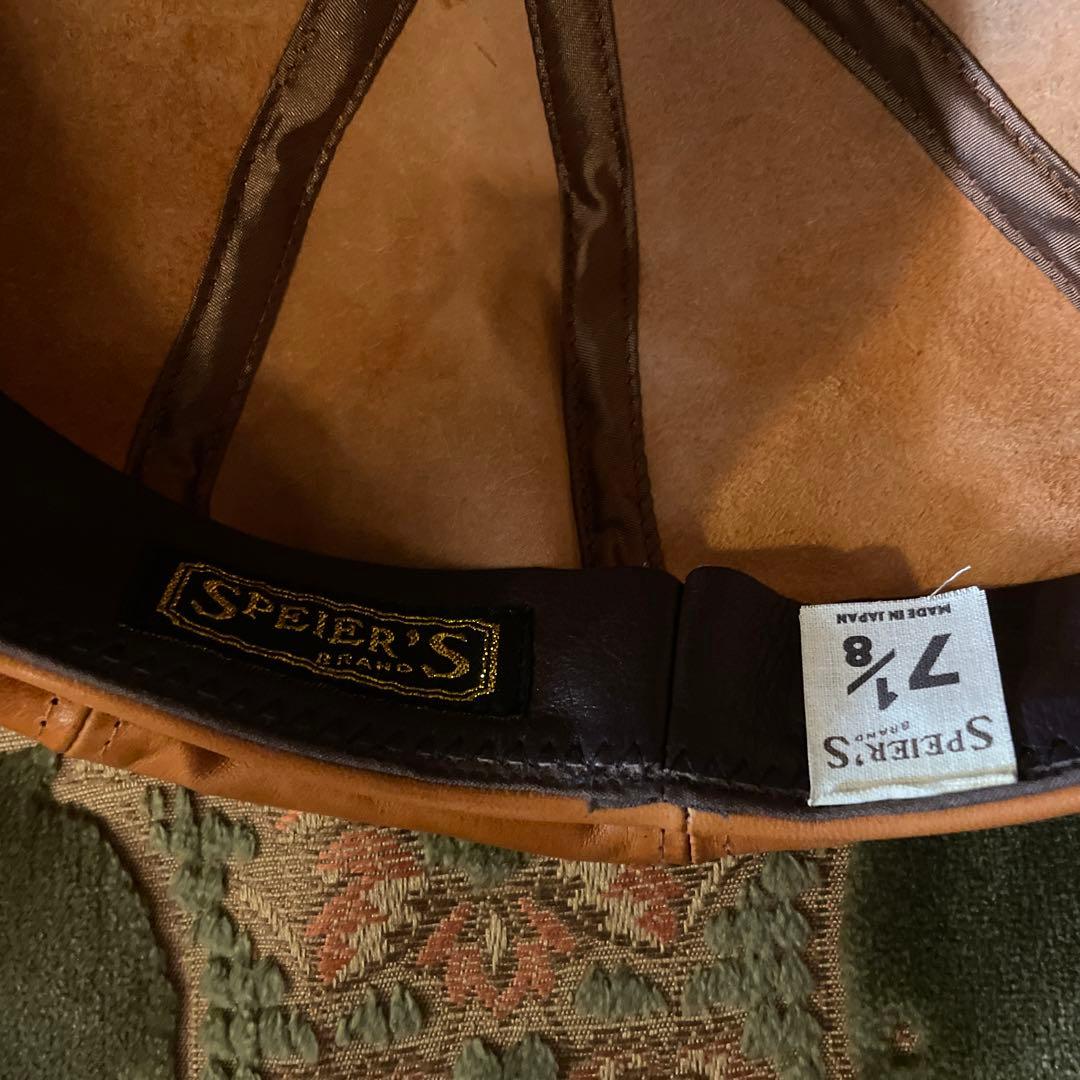 Speier's Brand レザーキャスケット‼️最終値下‼️