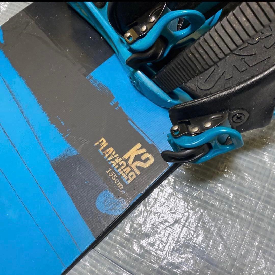 スノーボード K2 playback155 K2sonic Flux FL boa27cm