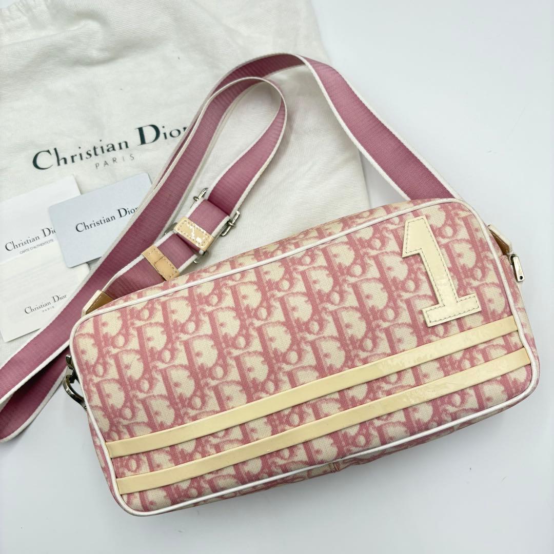 【良品✨】Christian Dior ディオール　ショルダーバッグ　トロッター