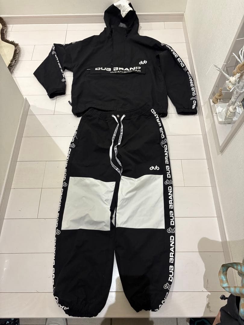 ダブ　DUB BRAND スノーボードウェア　上下セット　M