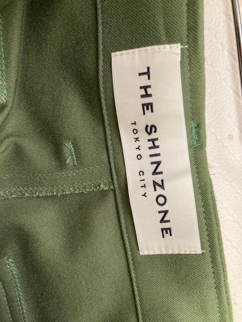 【新品未使用タグ付き】The Shinzone ベイカーパンツ　size34
