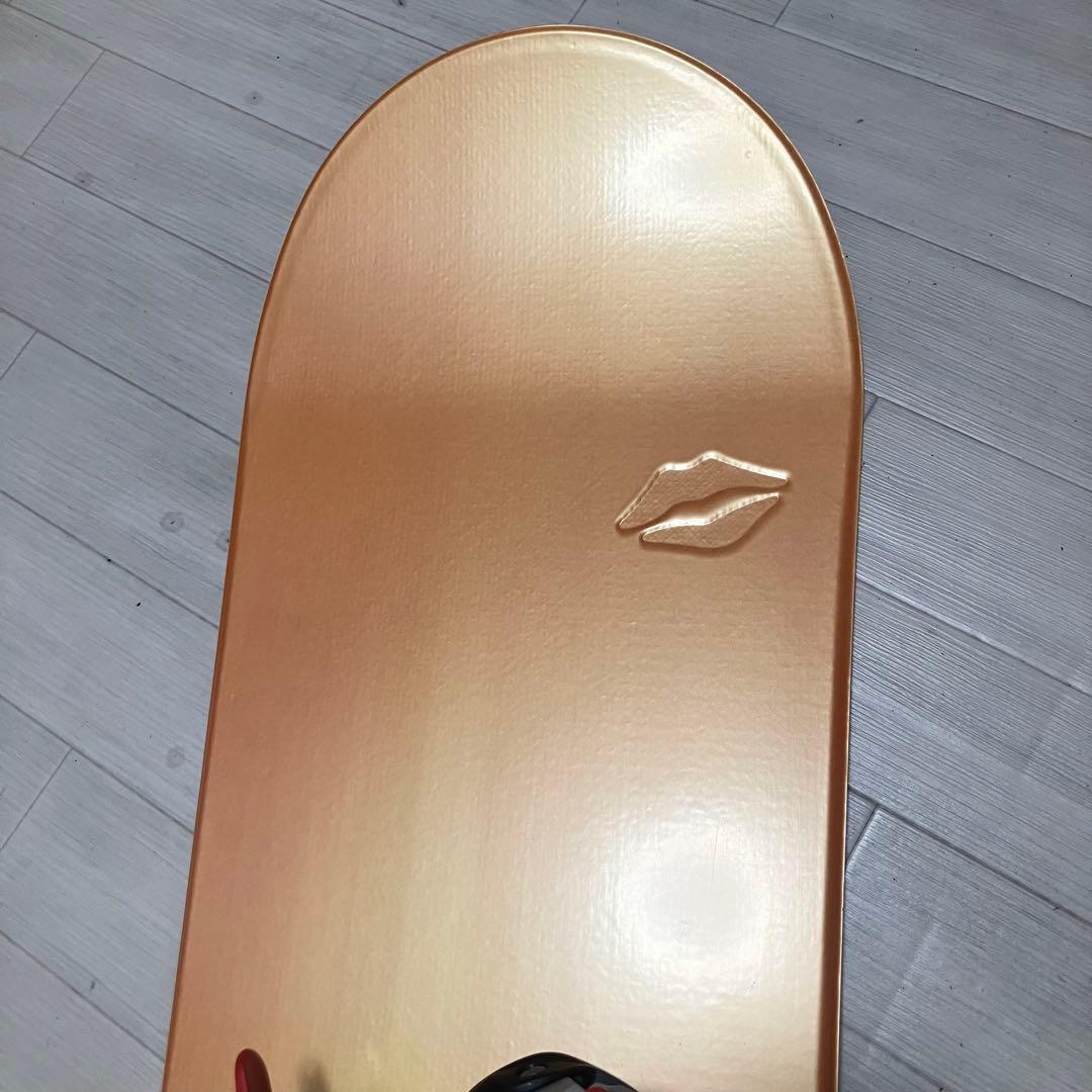 バック付/kissmarkキスマーク スノーボード148cm/DRAKEバインL