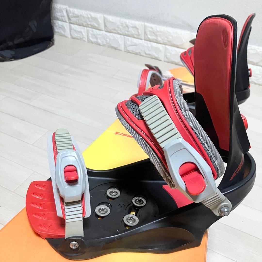 バック付/kissmarkキスマーク スノーボード148cm/DRAKEバインL