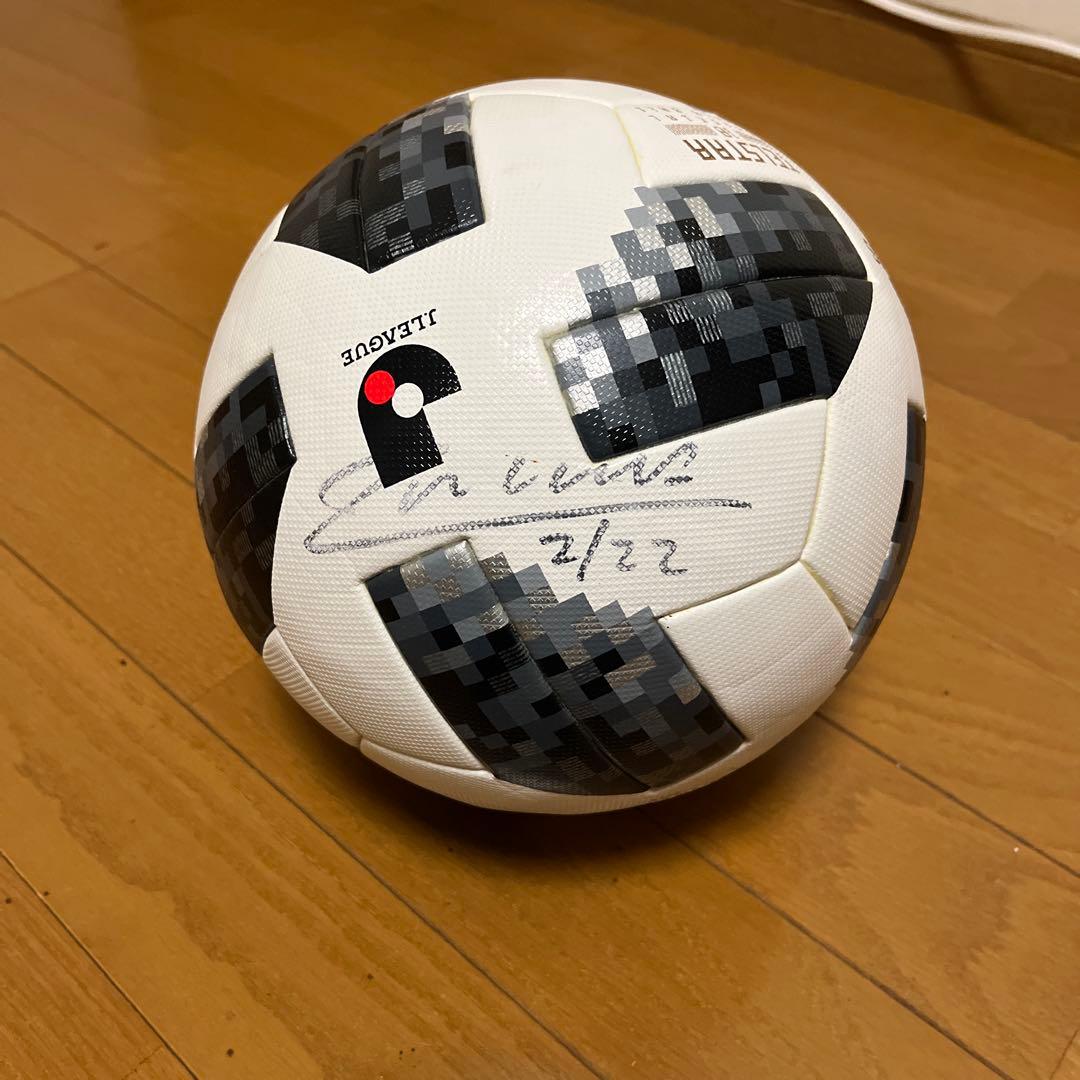 イニエスタ日本初試合記念直筆サインボール