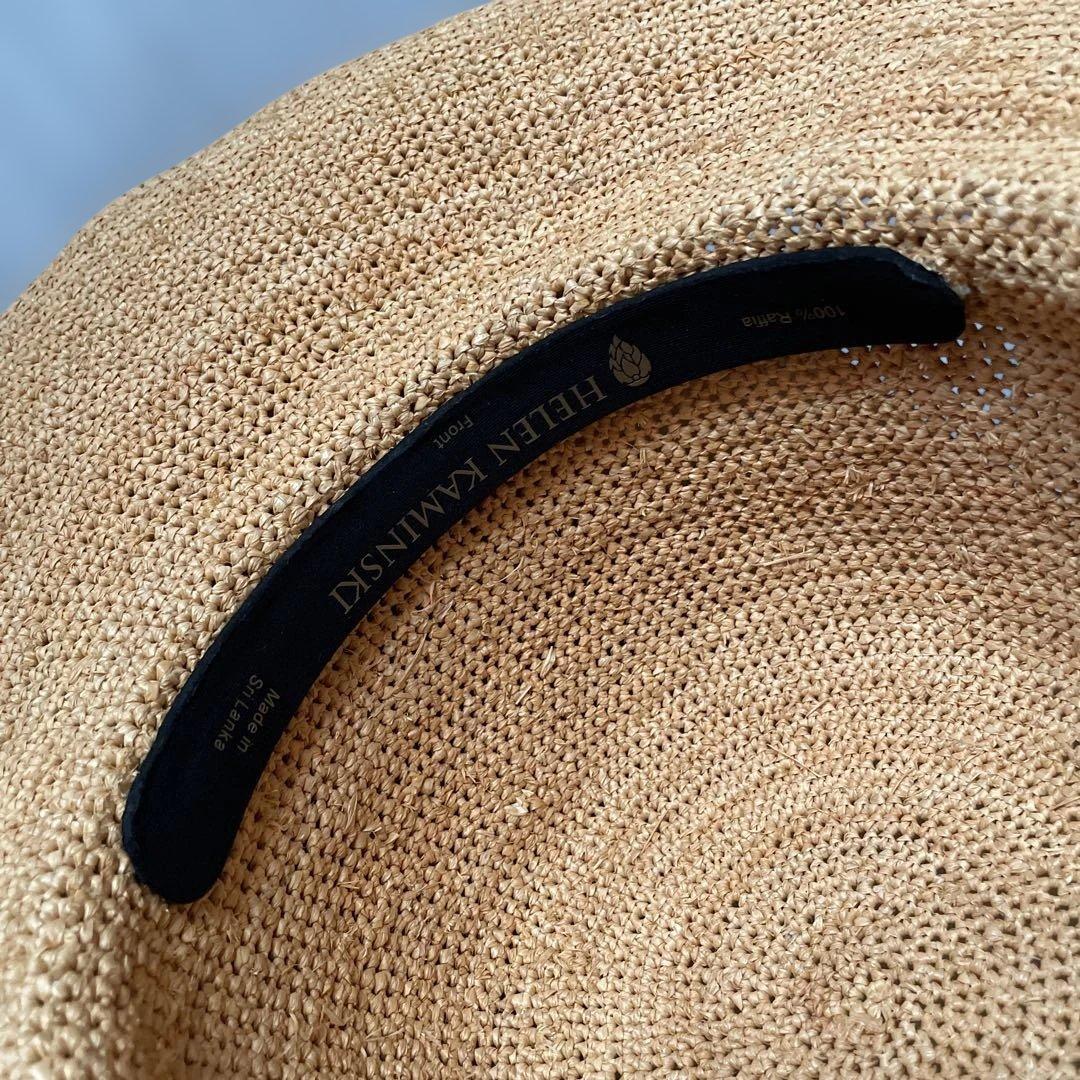 【新品】ヘレンカミンスキー　ラフィアハット　麦わら帽子