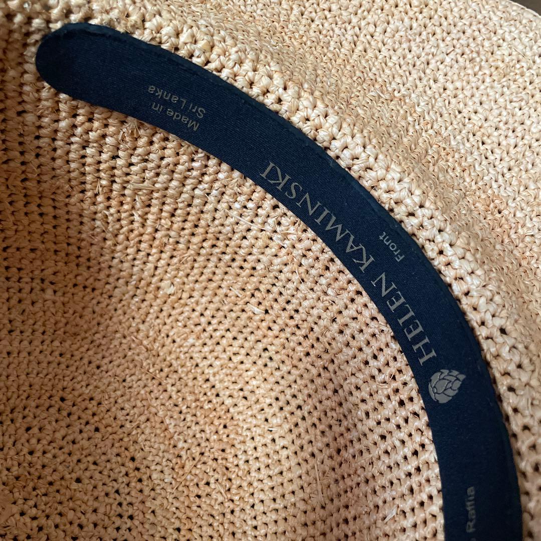 【新品】ヘレンカミンスキー　ラフィアハット　麦わら帽子