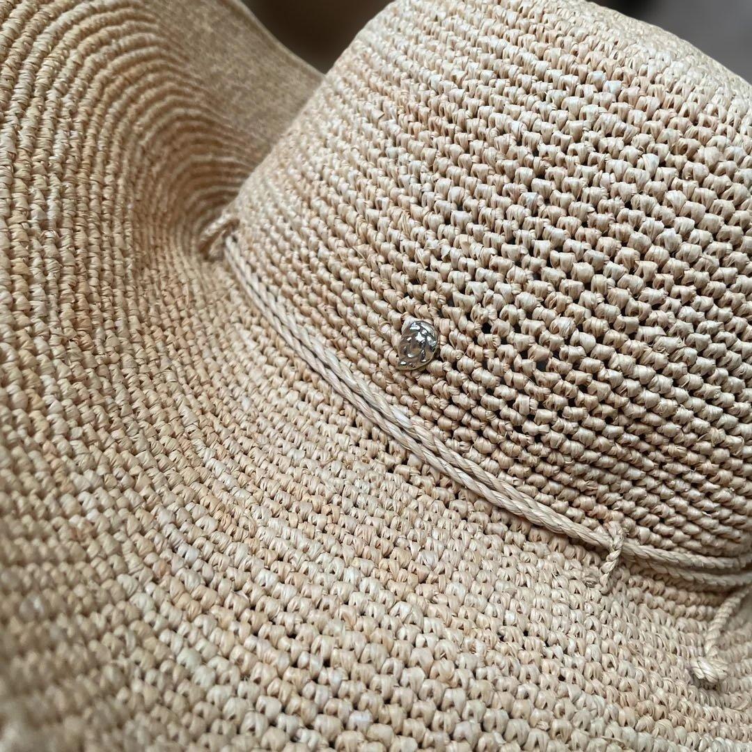 【新品】ヘレンカミンスキー　ラフィアハット　麦わら帽子