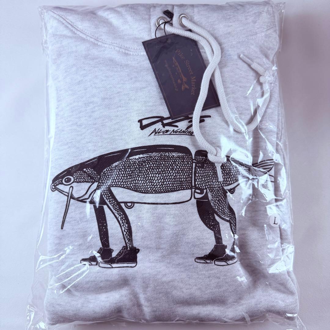 DRT × PIKE STREET MARKET デッドウォークフーディー L