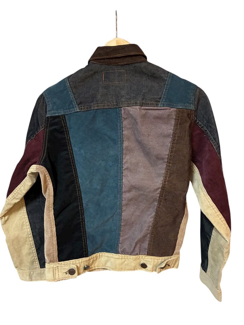 リーバイス/コーデュロイ/マルチカラー/USA製/クレイジージャケット