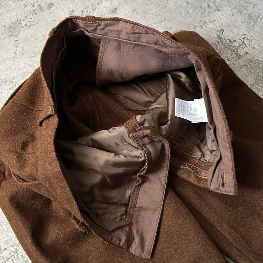 美品 アーバンリサーチ プレミアムウール セットアップ 肉厚 Lサイズ ブラウン