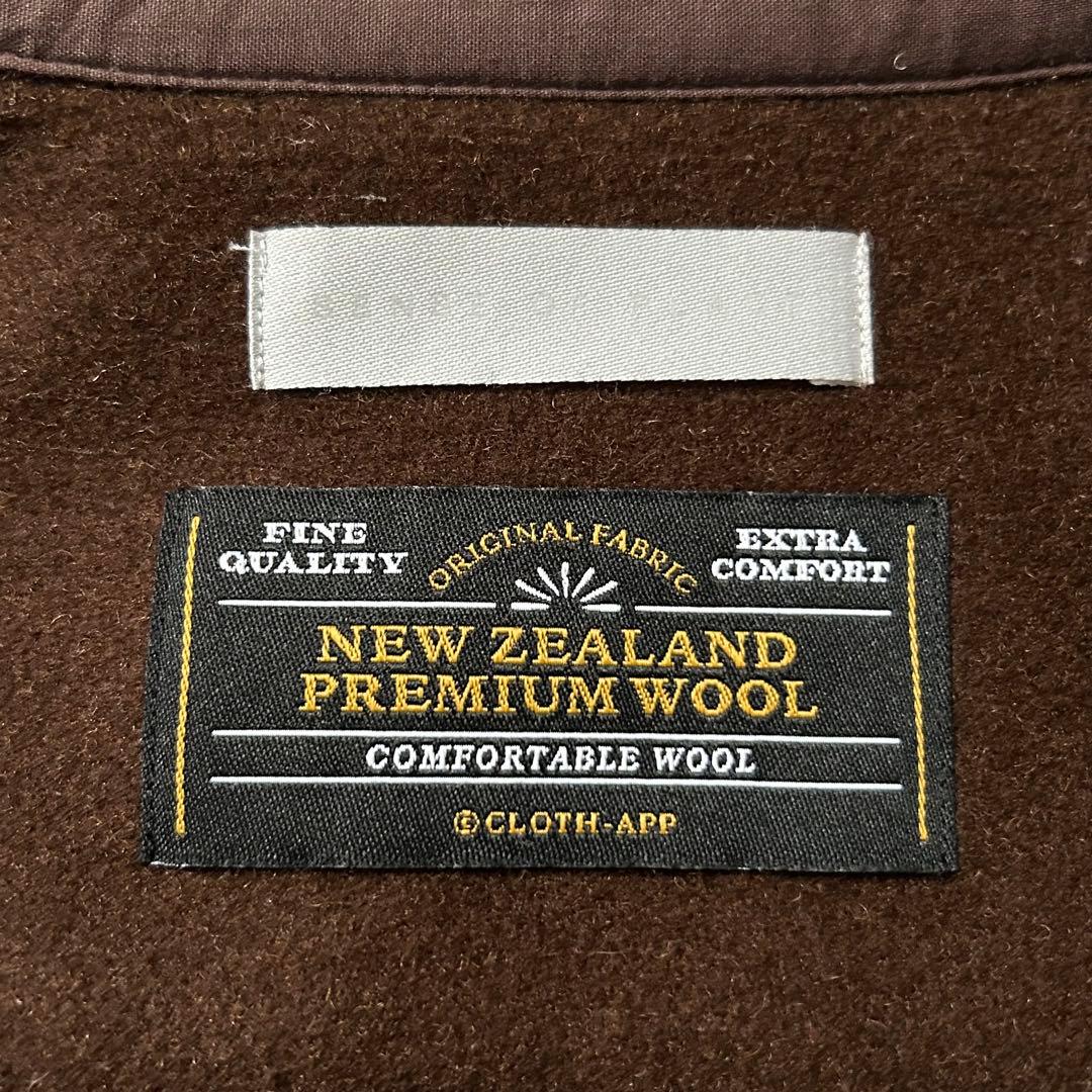 美品 アーバンリサーチ プレミアムウール セットアップ 肉厚 Lサイズ ブラウン