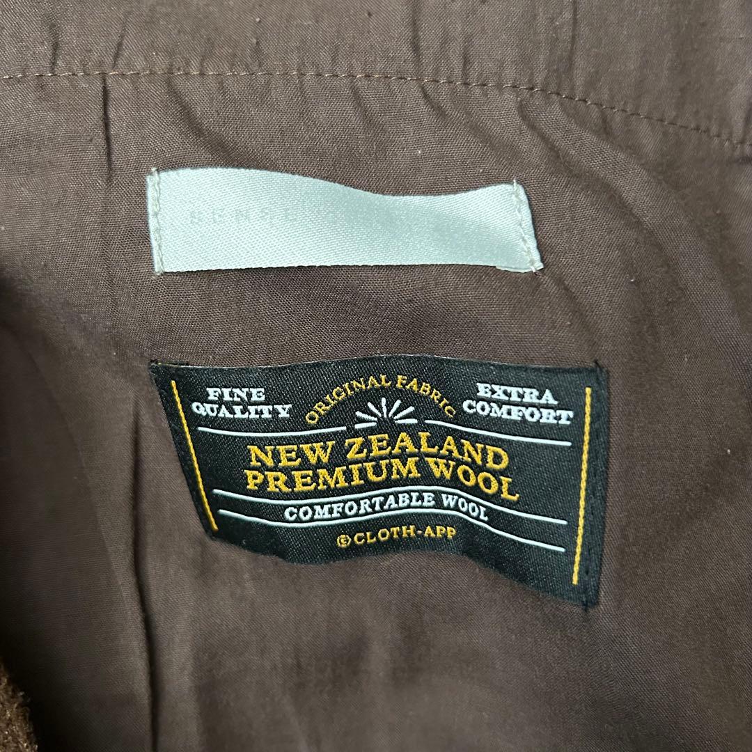 美品 アーバンリサーチ プレミアムウール セットアップ 肉厚 Lサイズ ブラウン