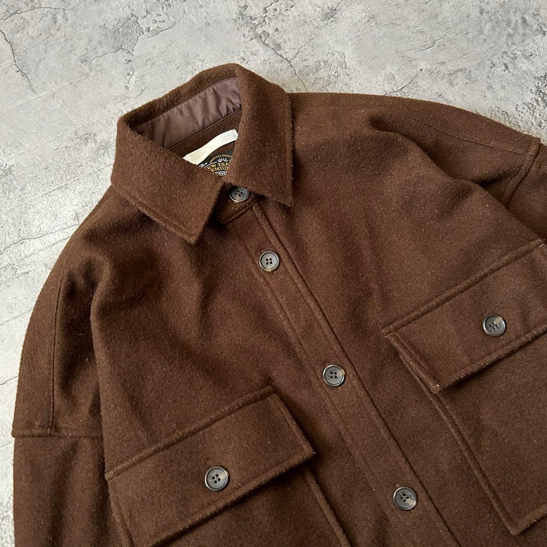 美品 アーバンリサーチ プレミアムウール セットアップ 肉厚 Lサイズ ブラウン
