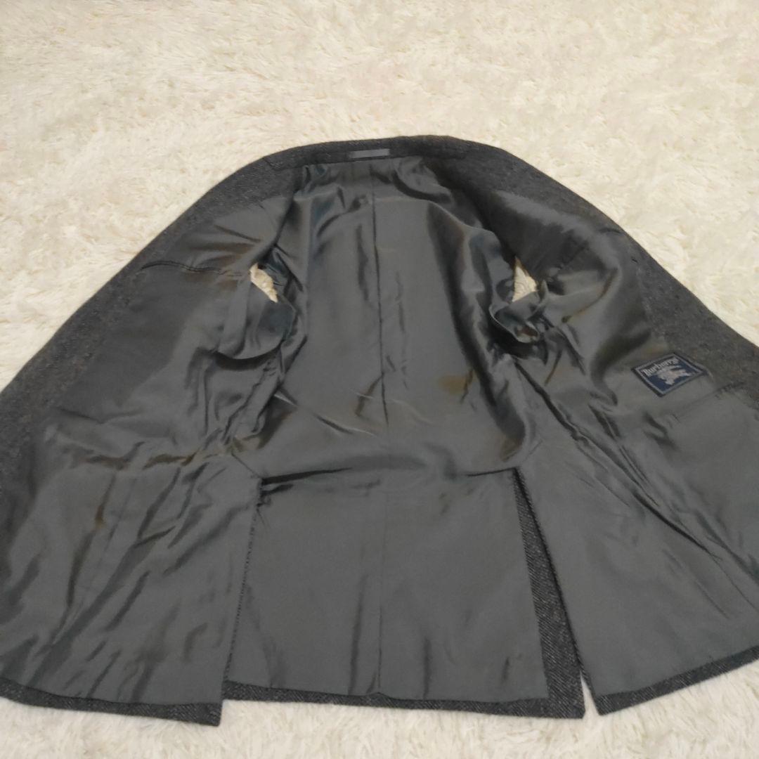 【高級・希少】バーバリーズ ヘリンボーンツイル テーラードジャケット A3