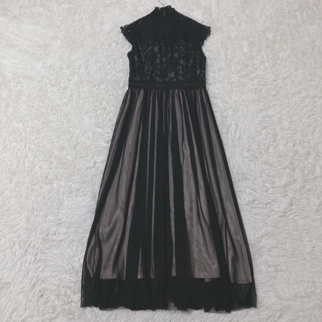 リルフェテ レディースワンピース ブラック 9 ロングワンピース 結婚式 裏地