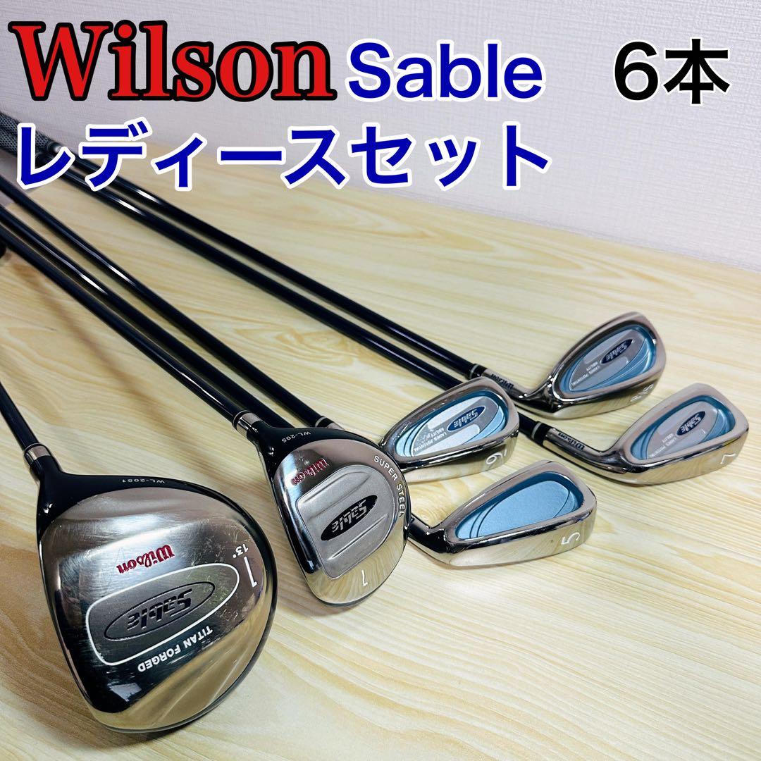 Wilson Sable レディースゴルフクラブセット 6本