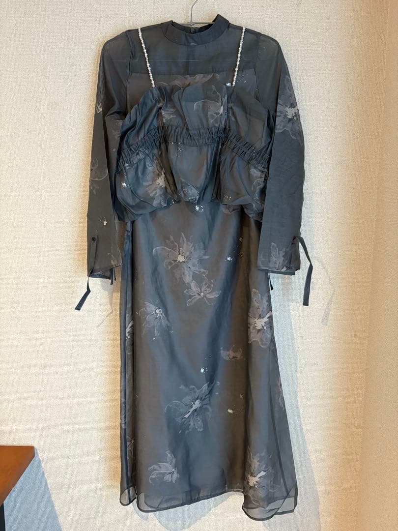 スーツ・フォーマル・ドレス willfully pearl camisole set flower