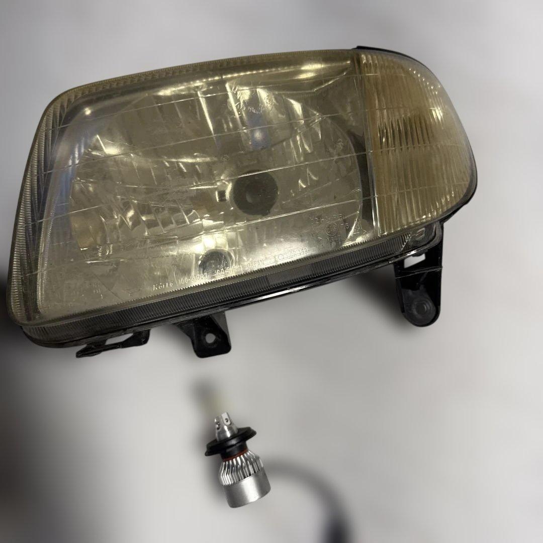 l700 ミラ ヘッドライト 2個セット バルブ付き