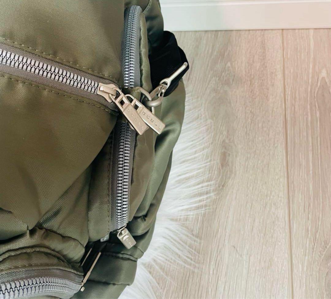 未使用級　オノフ　ボストンバッグ　2WAY ショルダー　大容量収納可能　カーキ