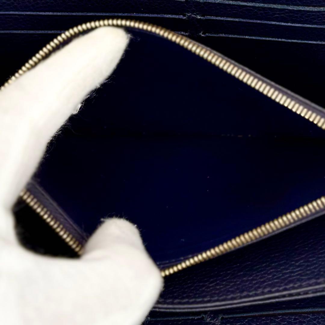 ルイヴィトン　アンプラント　マリーヌルージュ　ジッピーウォレット　M62121