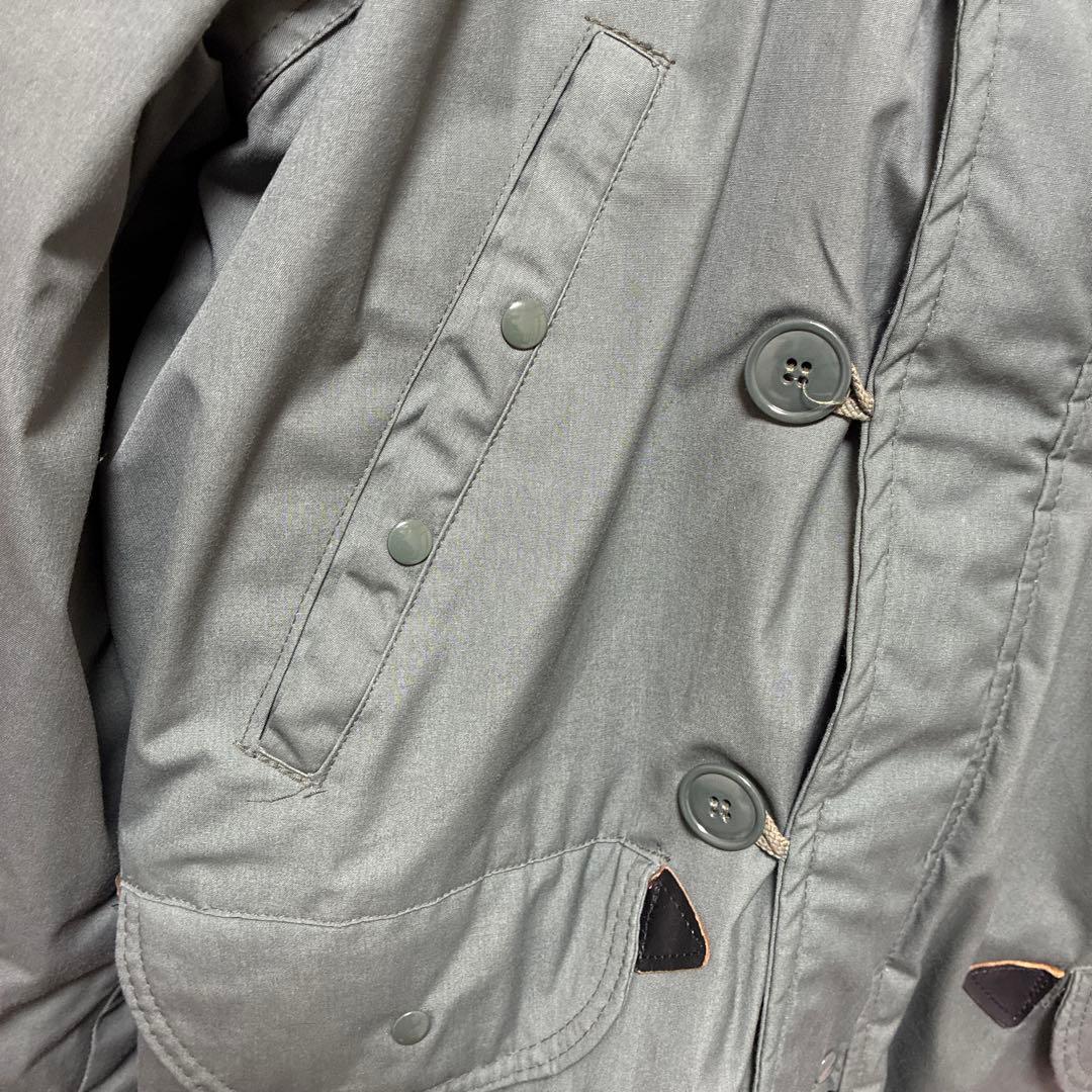 状態良好ヴィンテージリアルファー付きフード ミリタリージャケットN-3B90s