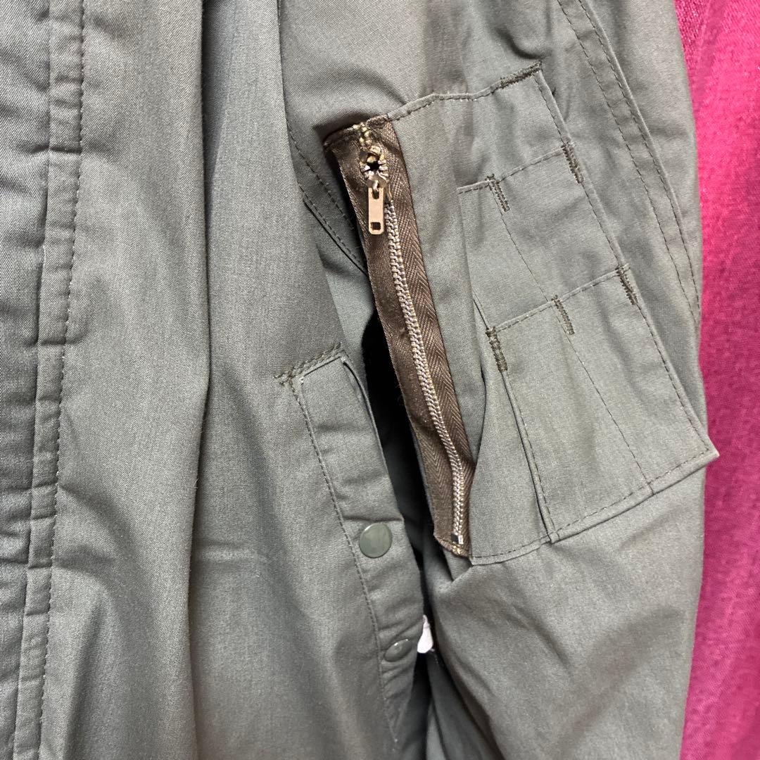 状態良好ヴィンテージリアルファー付きフード ミリタリージャケットN-3B90s